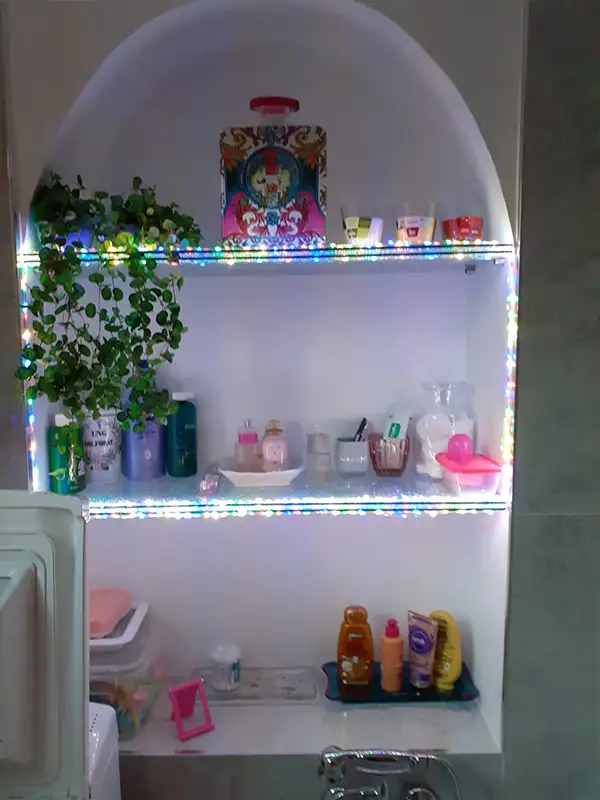 mensole vetro e rivestimento nicchia bagno mensole vetro e rivestimento nicchia bagno