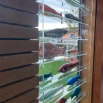 mensola in vetro extrachiaro